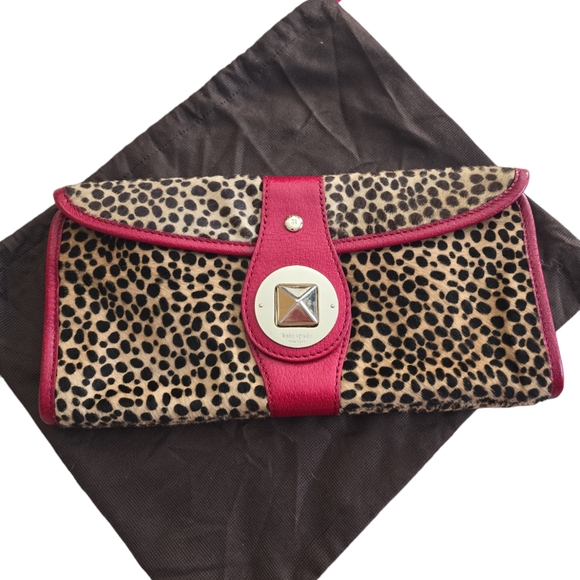 Kate Spade Leopard Print Clutch Bag - Picture 2 of 13